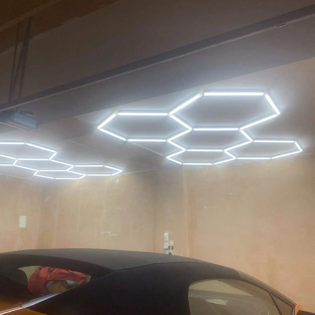 Lumière Luxe : éclairage LED hexagonal haute intensité
