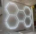 Lumière Luxe : éclairage LED hexagonal haute intensité
