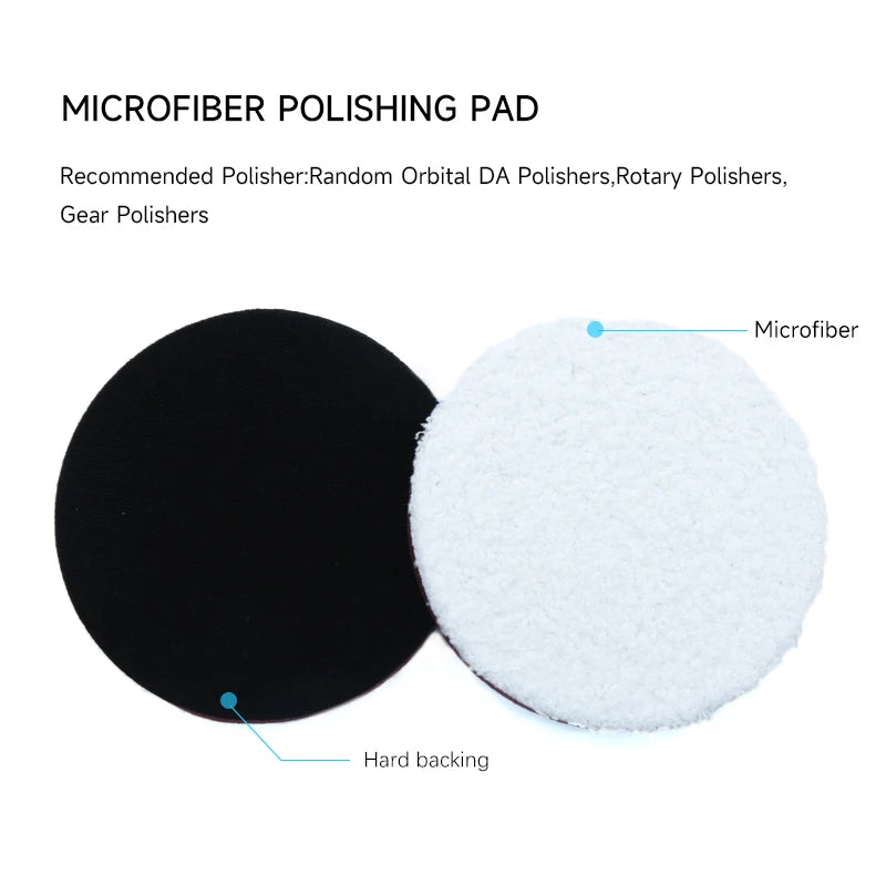 Tampon microfibre 3/5/6’’ – Pad de polissage