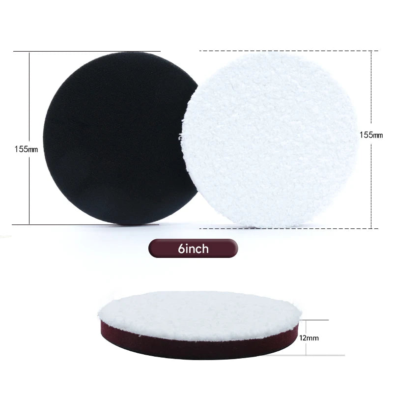 Tampon microfibre 3/5/6’’ – Pad de polissage