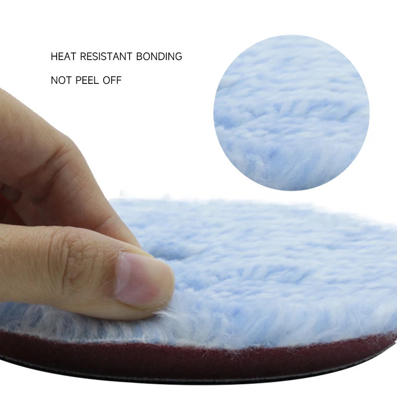 Tampon microfibre 3–6’’ – Pad de polissage