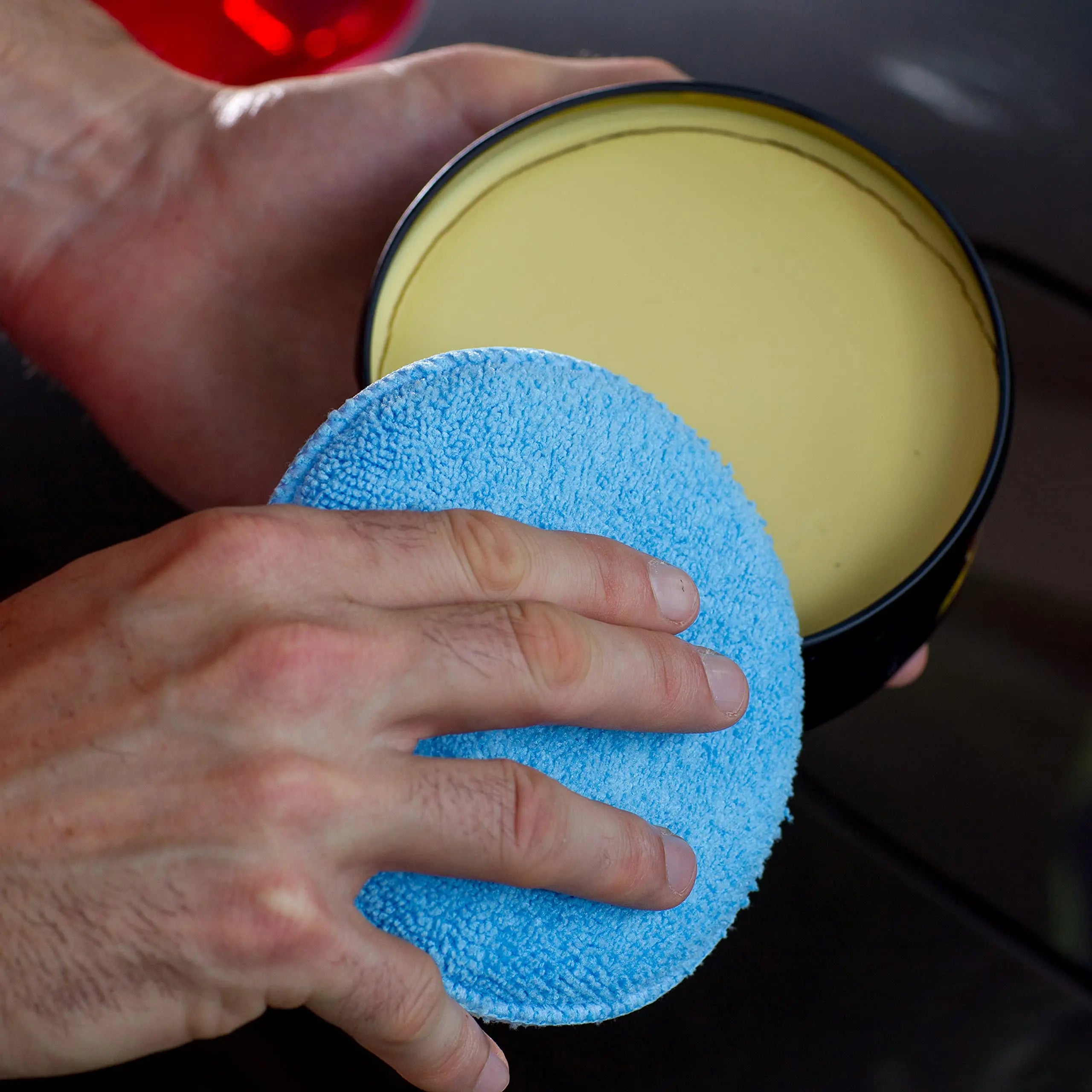 Applicateurs cire voiture — pack 6