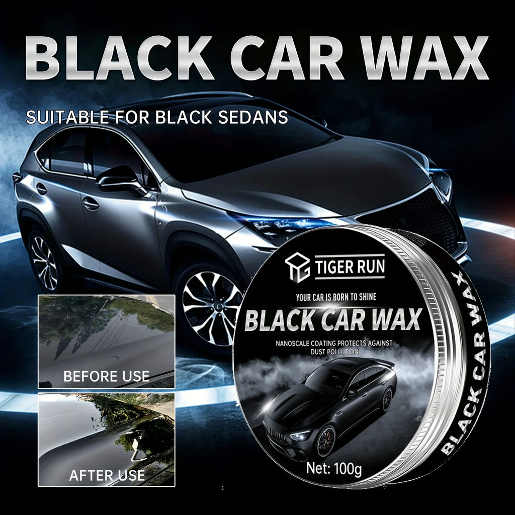 Cire noire voiture – Haute brillance & protection UV 100 g