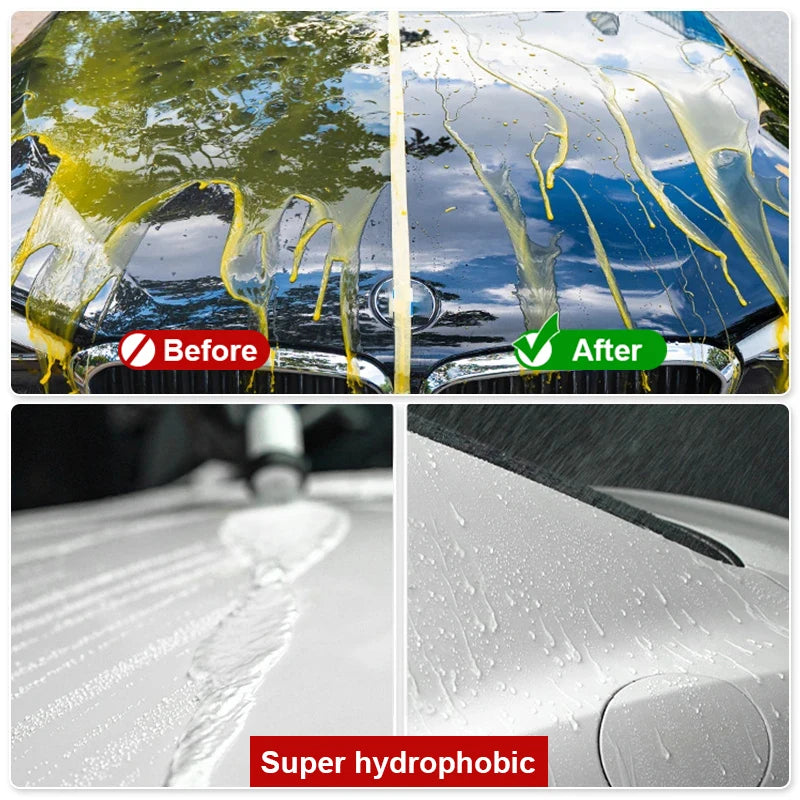Spray nano‑céramique – protection hydrophobe