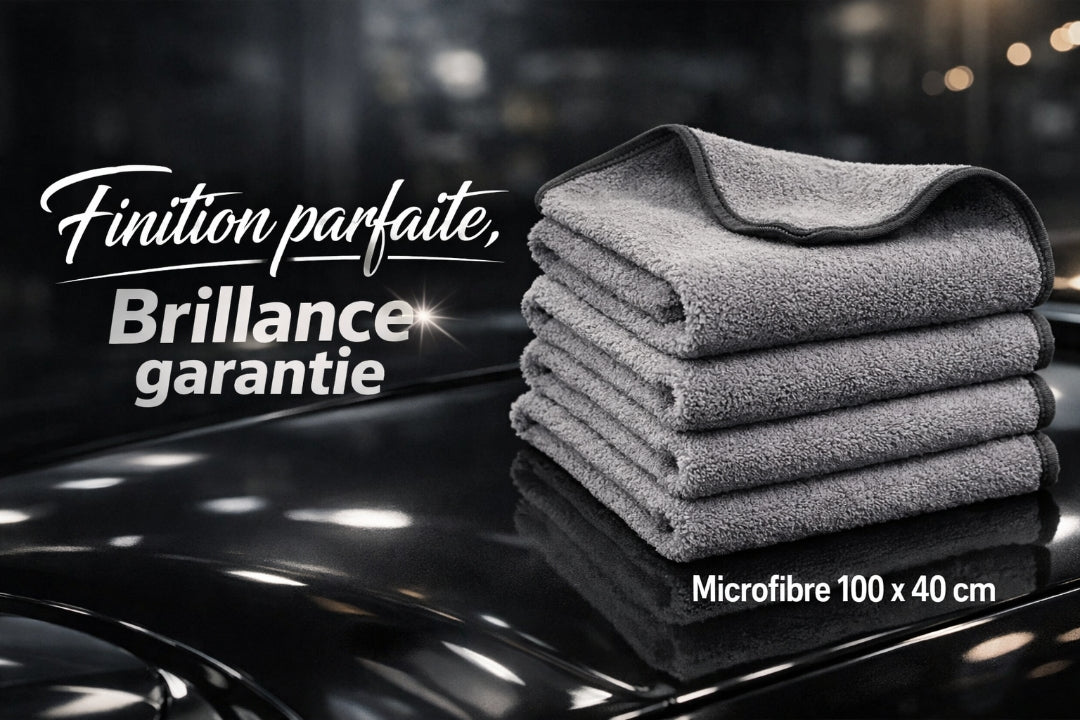 Titre SEO : Microfibre auto 100×40