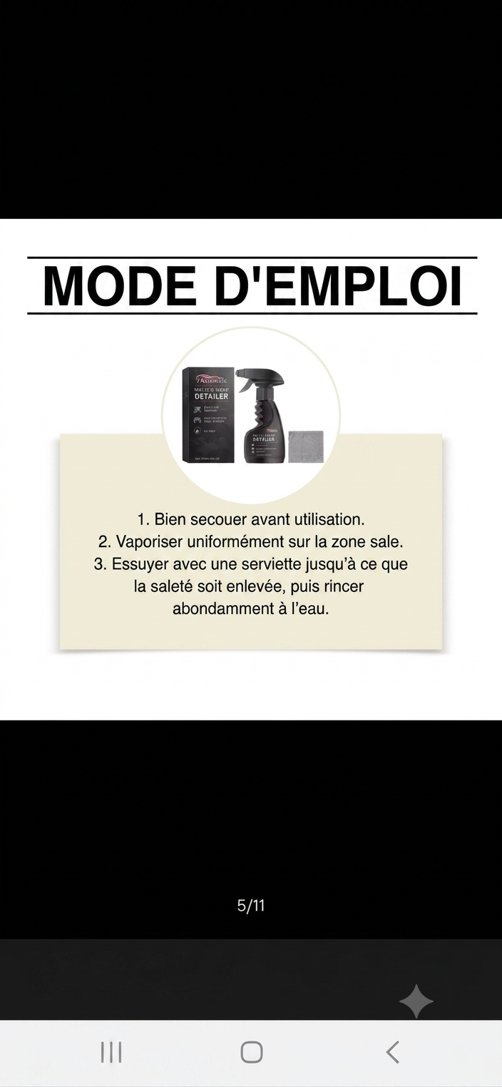 Nettoyant voiture matte 120ml