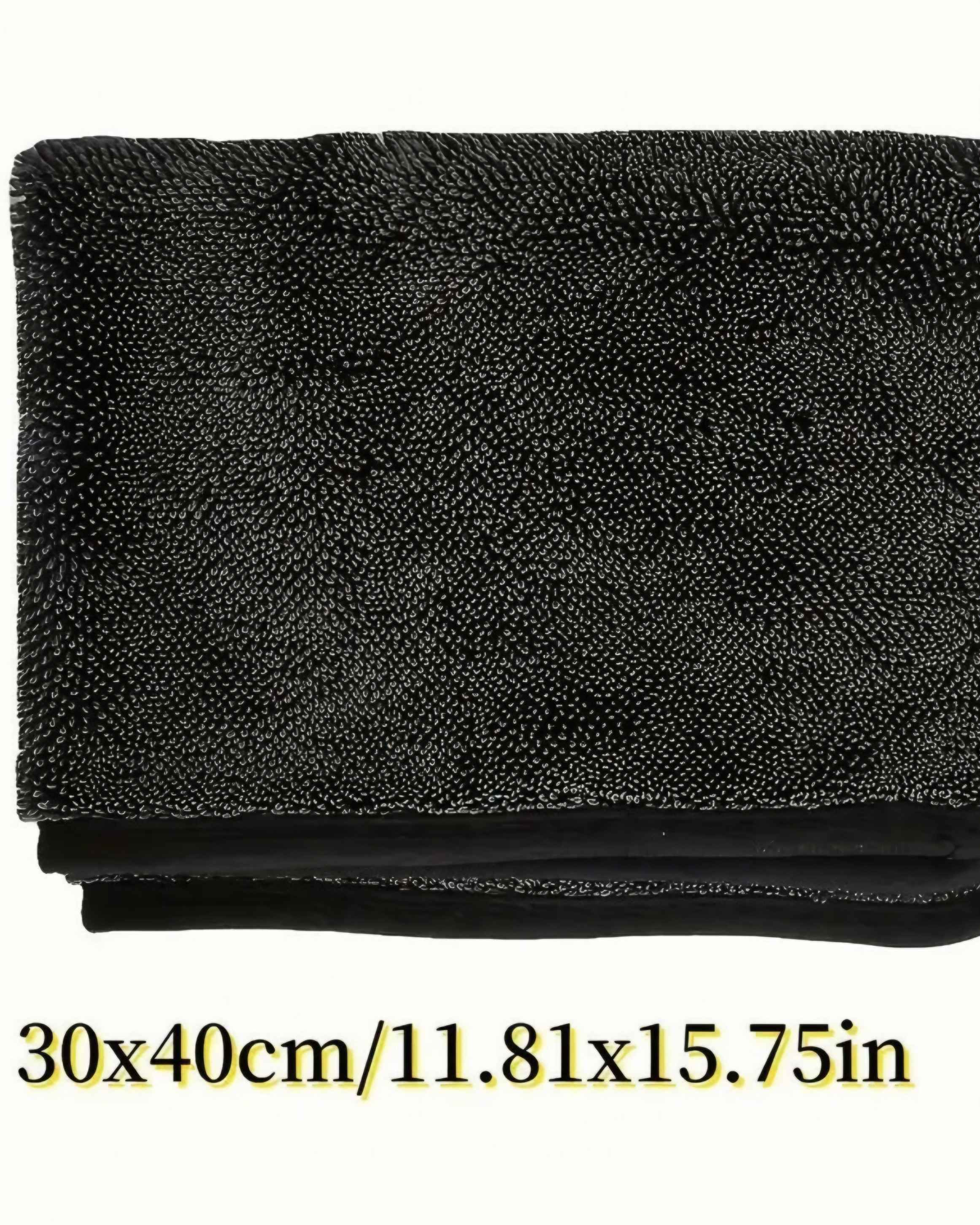 Microfibre Voiture Noire