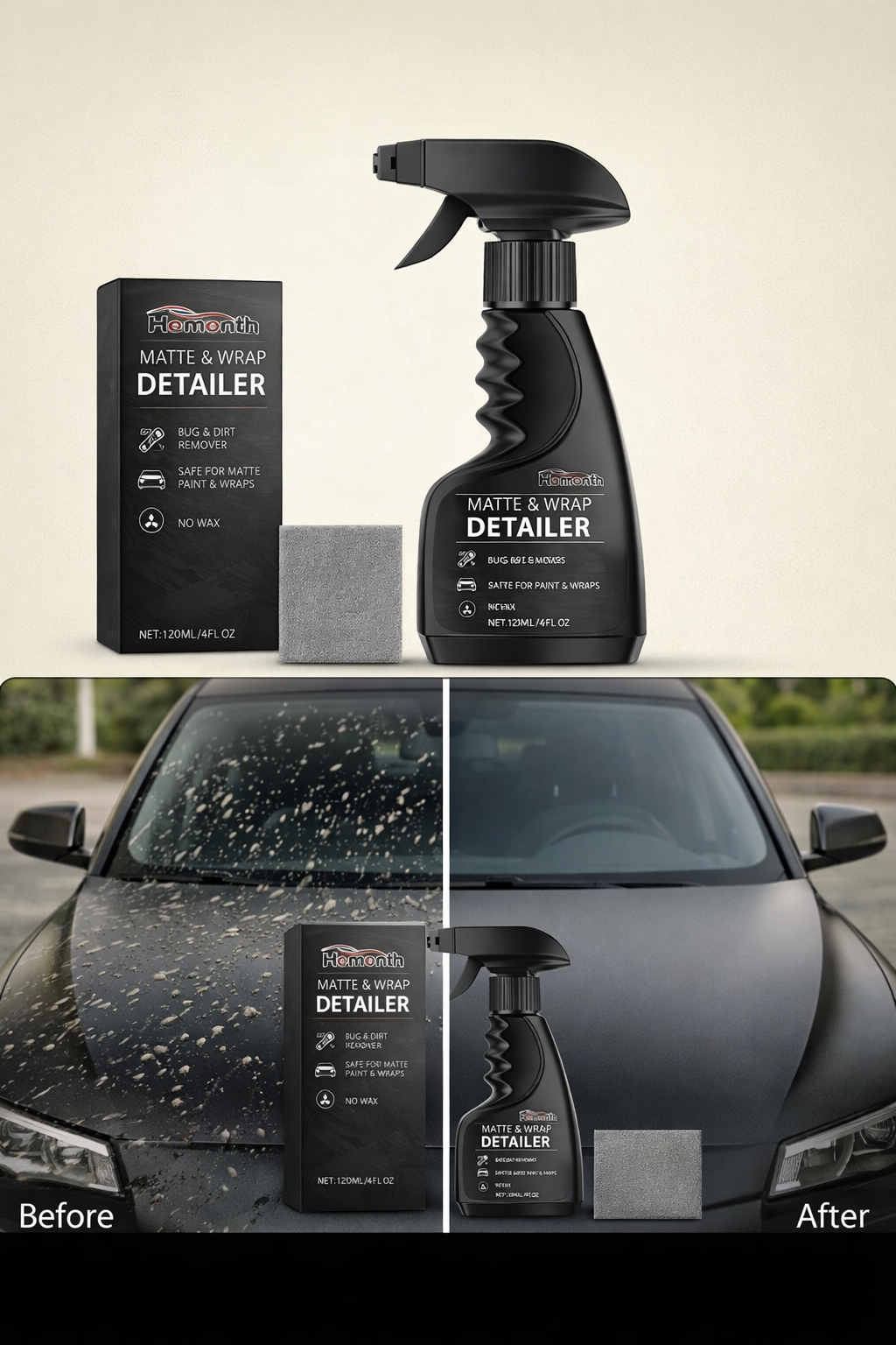 Nettoyant voiture matte 120ml