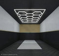 Lumière LED hexagonale