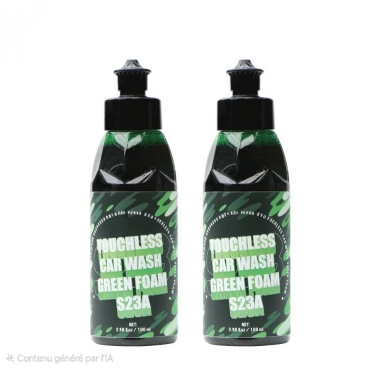 Savon moussant vert