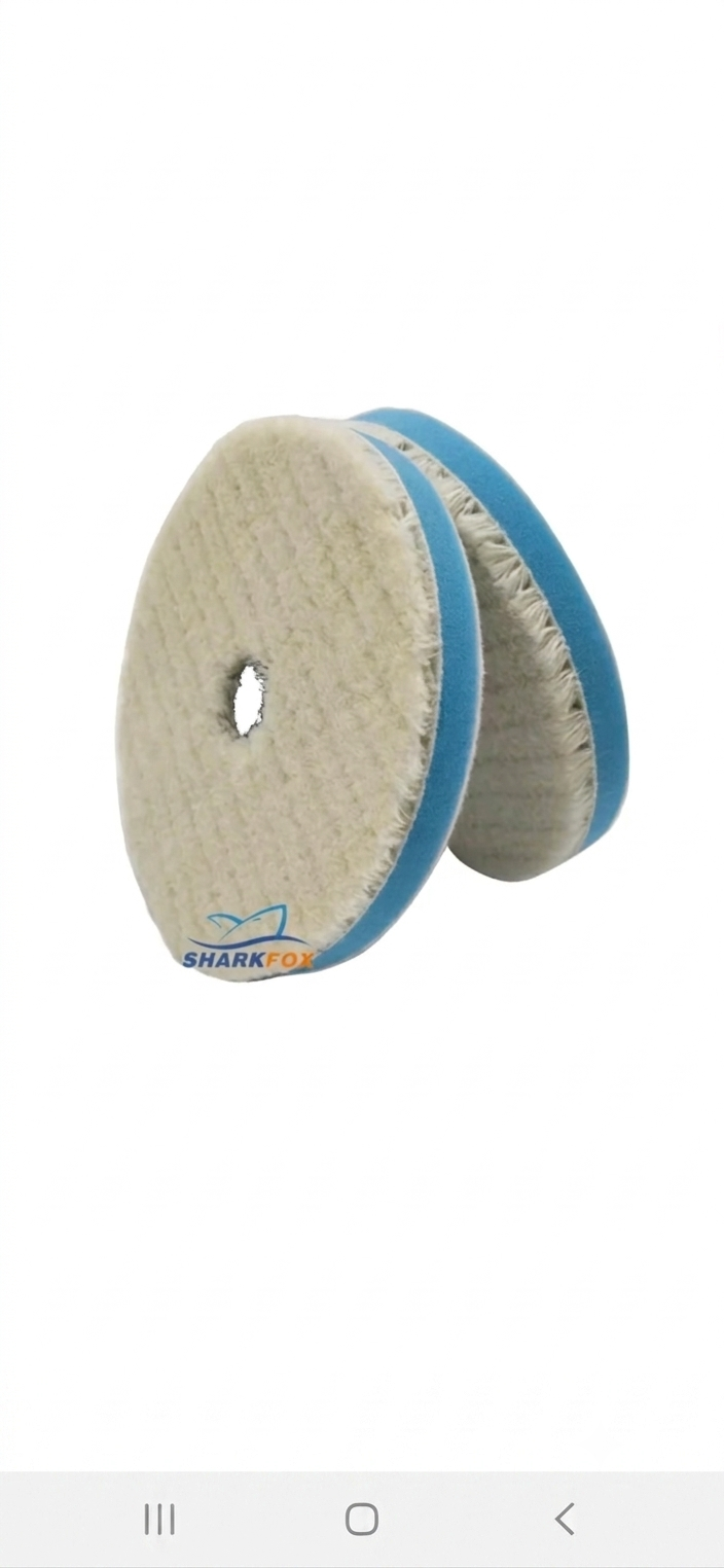 Tampon polissage laine — coupe rapide