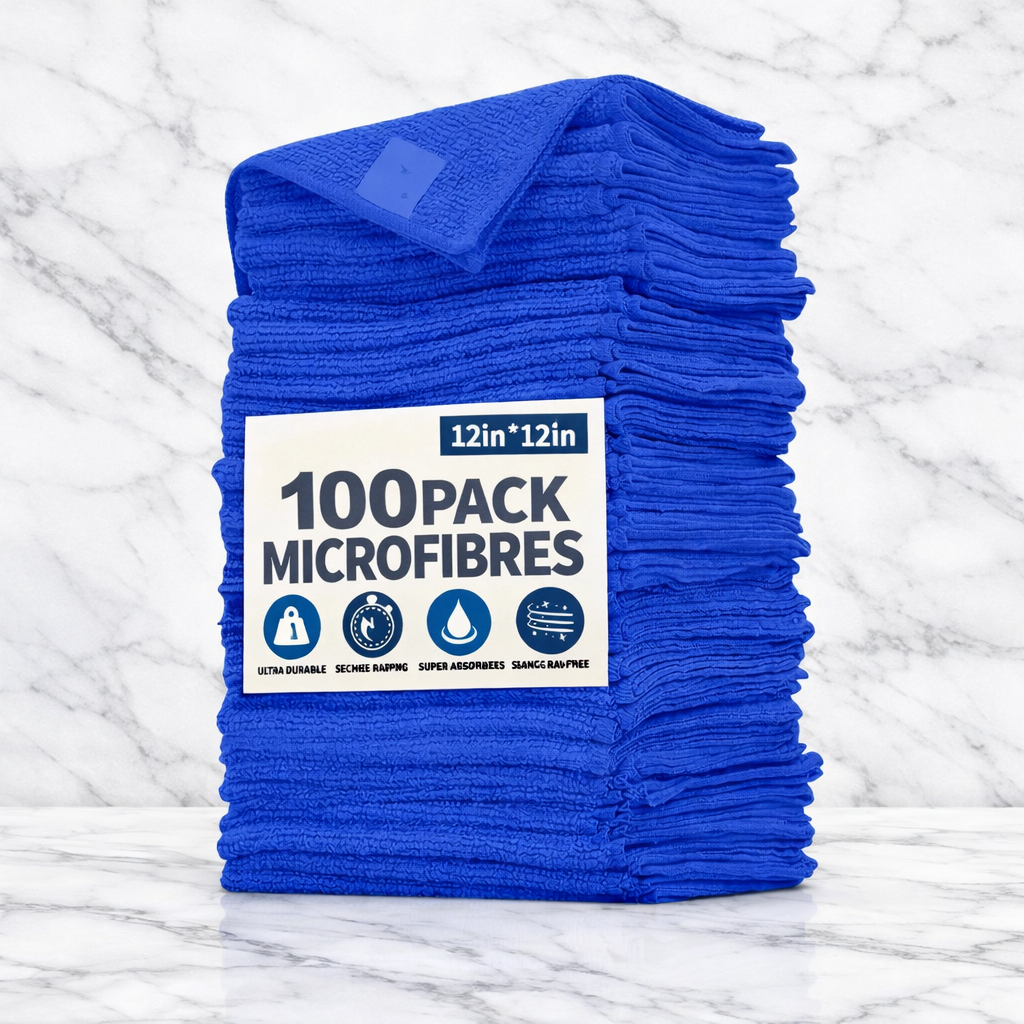 Chiffons microfibres professionnelles  sans rayures