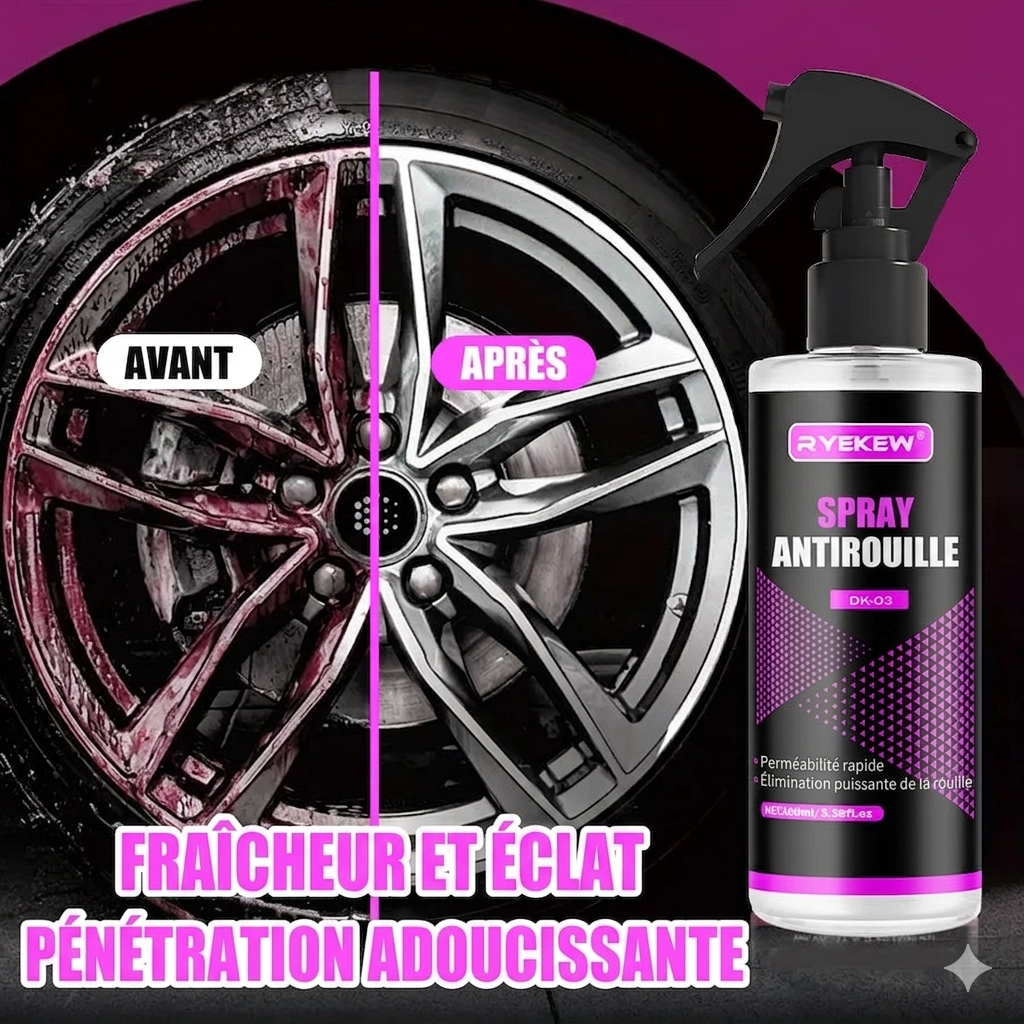 Nettoyant jantes voiture – Dissolvant ferreux