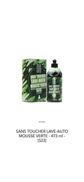 Savon auto moussant