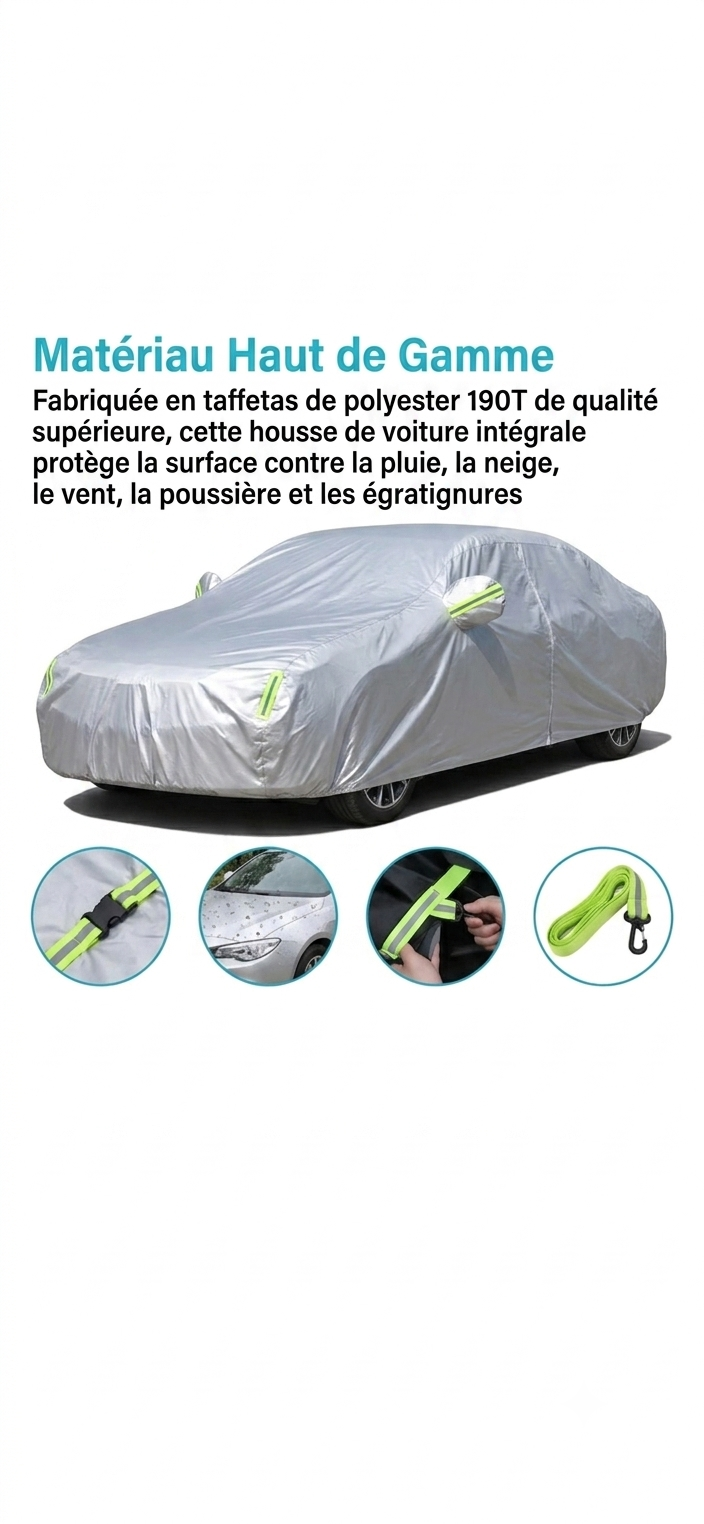 Housse de voiture imperméable