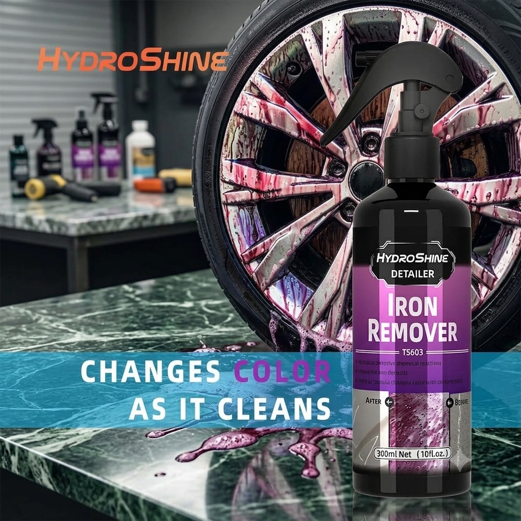 Dissolvant de fer voiture Hydroshine – Iron Remover professionnel